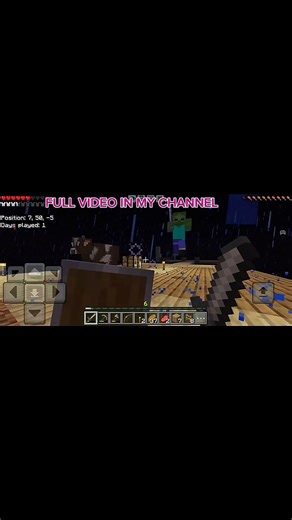 MINECRAFT ONE BLOCK #shorts