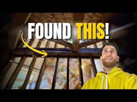 I Demolished the Cottage Ceiling… and Found THIS!