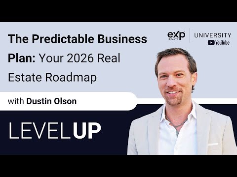 The Predictable Business Plan: Your 2026 Real Estate Roadmap | LEVEL UP