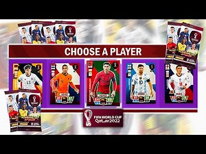 INSANE TEAM!!! | Panini ADRENALYN XL World Cup Qatar 2022 - Draft Builder! (12 Packs!)