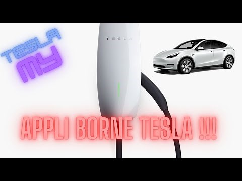 Comment fonctionne l'appli wall box TESLA ?