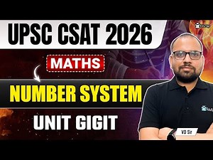 Number System UPSC CSAT | CSAT Maths Syllabus Questions | CSAT Maths Question and Answers PDF EduTap