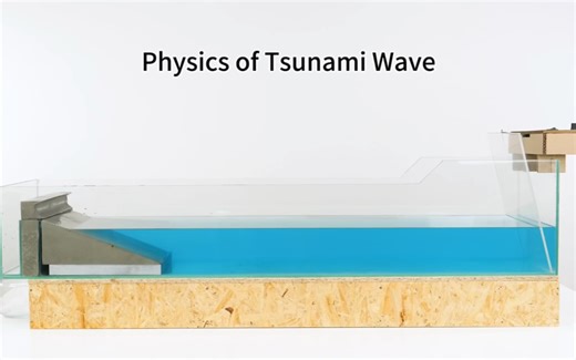 DIY Wave Tank - Physics of Tsunami Wave