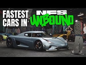 Fastest Cars in Need For Speed Unbound | Acceleration & Top Speed (NICE SOUNDS ON TOP)