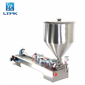 [Hot Item] 10-100ml Semi-Automatic Piston Pump Bottle Paste Liquid Filler