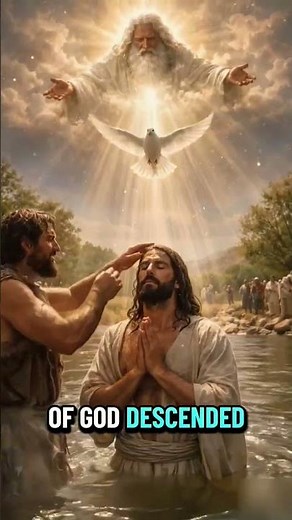JESUS AT RIVER JORDAN.#JesusAtJordan #BaptismOfJesus