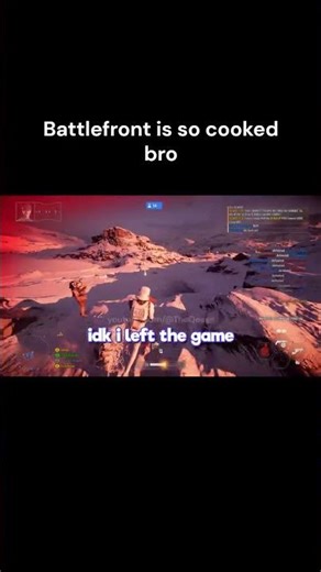 Battlefront 2 is cooked ‪@TheQeegs‬ #battlefront2 #starwarsbattlefront2 #shorts