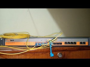 4th PON opening in OLT BSNL & AIRTEL FIBER. Optical cable interchange between both ont routers