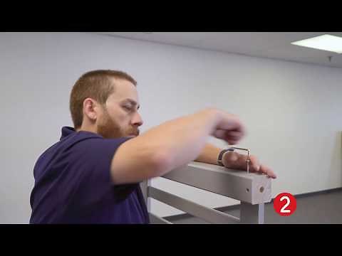 BK961 Twin over Full Bunk Bed Assembly