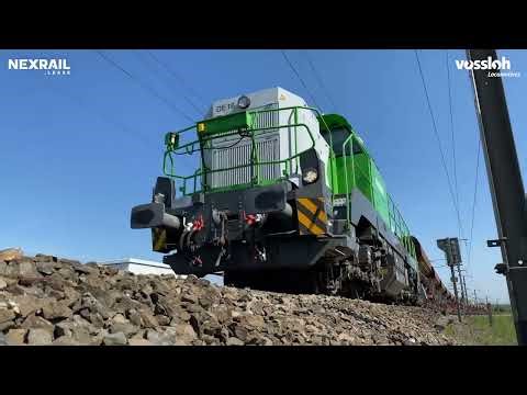 DE18 Smart Hybrid Locomotive Conquers Steep Belgian Ardennes Test Track