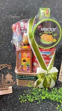 Tutorial bikin parcel snack #parcellebaran #parcel #parcelsnack #shorts