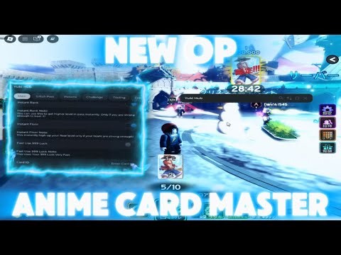 Unlimited 999 luck anime card master script guide | Yuki Hub