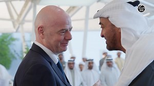5.6K views · 248 reactions | UAE President Sheikh Mohamed receives FIFA President Visit: https://gulfnews.com/amp/videos/news/uae-president-sheikh-mohamed-receives-fifa-president-1.1708540832936 | Gulf News | Facebook