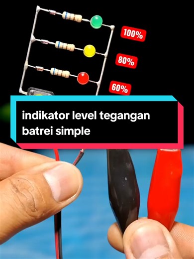 Simple Battery Voltage Level Indicator