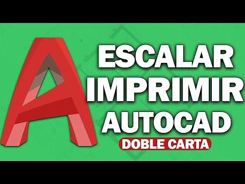 Cómo ESCALAR o IMPRIMIR a Doble Carta o Tabloide En AutoCAD (2024) Tutorial Paso a Paso
