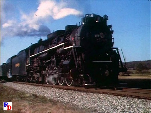 Some fantastic runbys of Nickel Plate Road "Berkshire" No. 765 being utilized for some steam excursions over the Southern Railway in 1982. Can you identify any of these locations? From the Green Frog Productions show "70s and 80s Steam Celebration" https://rfd.video/Steam7080 | Steam Giants