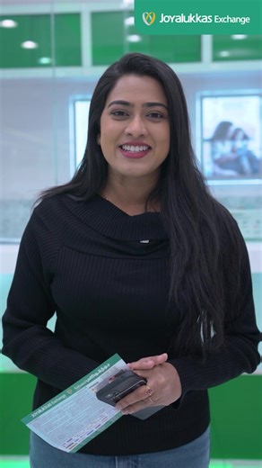 Great service. Fast transfers. Happy customer! Diana Hameed shares how Joyalukkas Exchange made sending money home quick and easy—and she’s already looking forward to using the Joyalukkas Exchange Mobile App! [JoyalukkasExchange, HappyCustomer, CustomerStory, FastTransfers, EasyRemittance, SendMoneyHome, TrustedExchange, MoneyTransferMadeEasy, GlobalRemittance]