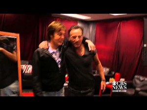 Bruce Springsteen, Paul McCartney behind the scenes at 2012 Grammys