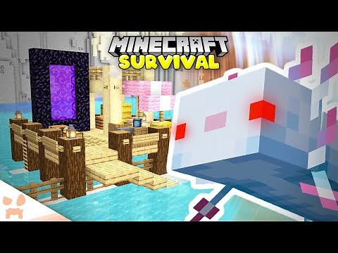 axolotl outpost DISASTER | Minecraft Survival (#27)