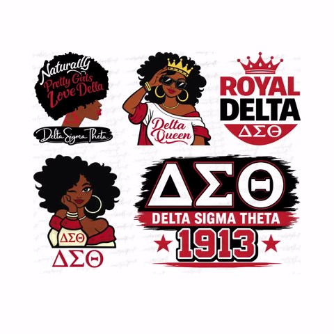 Delta Sigma Theta: 33 Designs - 1913 hand sign, DST 1913, AEO Sorority,  Sisterhood, Cricut & silhouette (Digital Files)