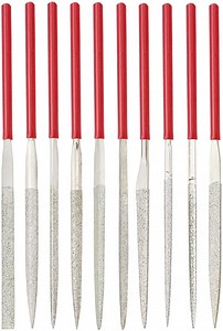[Hot Item] 10PCS 6 Inch 150 Grit Electroplated Diamond File Multipurpose Mini Diamond Needle File Set