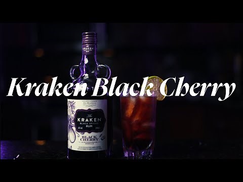 Kraken Black Spiced Cherry & Vanilla Rum review | Best Cocktail Recipe with Kraken Rum
