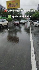 Rain can't stop the 'Spirit of Guwahati' 🙋‍♂️ | Guwahaticity.com