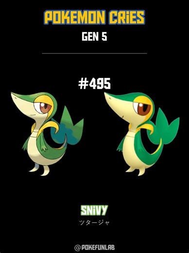 Pokémon Cries & Sprite Evolution: Gen 5 & Beyond