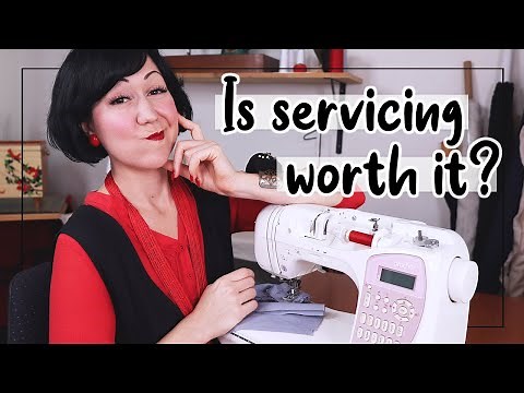 IS A SEWING MACHINE SERVICE WORTH IT?? 🔧 My 'non-broken' machine before and after a pro service!