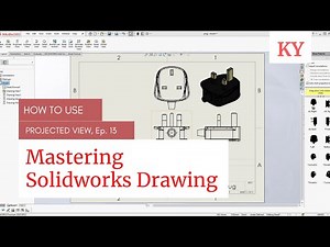 SOLIDWORKS - Projected View | EP - 13 |