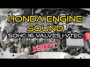 Car Engine Sounds of Honda 1.2L SOHC 4 Cylinder 16 Valves i-VTEC | Warming Up The Engine