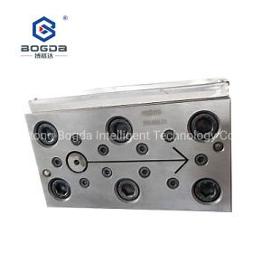 [Hot Item] High Speed PE Profiles Extrusion Mould Die for Extruding Molding Garden Lawn Edge Border Decor Fence Landscape Edging Protection Belt
