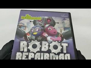 DVD The Backyardigans: Robot Repairman (Nelvana) COVER CD Artwork HD UNBOXING lyrics Booklet Livret