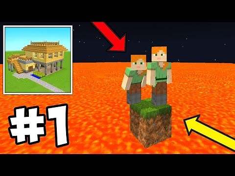 Build Craft: Master Block 3d One Block Multiplayer Survival Gameplay Walkthrough Part 1