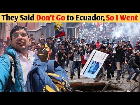 Travelling to America's Most Dangerous Country: Ecuador 🇪🇨