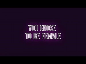 You chose to be female | MTF Crossdress transgender sissy hypnotic audio