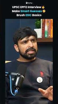 UPSC EPFO EO AO Topper Reveals Interview Strategy | Confidence, Smart Guesses, ESIC Brush-Up