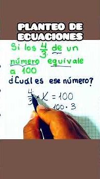 Planteo de Ecuaciones #matematicas #exponenciales #maths #algebraicamente #matemática #mathematica