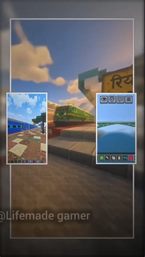 WAP 9 TRAIN MOD IN MINECRAFT 🤯🔥❤️ #minecraft #train #railway