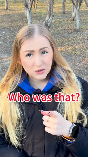 Elena on Instagram: "Tell me 😤 who that person is? English situational dialogue learning."