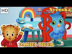 Daniel Tiger's Kvarter 🎨🎒 Äventyr i skolan (Del 2/2) | Videor för Barn