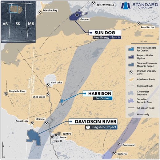 Standard Uranium Announces Engagement of Fleet Space Technologies for ExoSphere Multiphysics at Flagship Davidson River Project