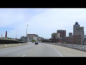Jones Falls Expressway Southbound (I-83 Inside the Baltimore Beltway)