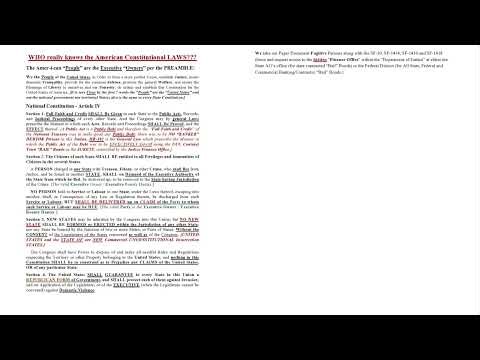 National Constitution - Article 4