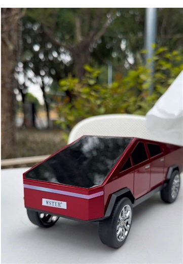 WSTER WS-580 Pickup Truck Model Bluetooth speaker 🔊 #bluetoothspeaker #cybertruck #carmodel #valentinesdaygift #valentinesday