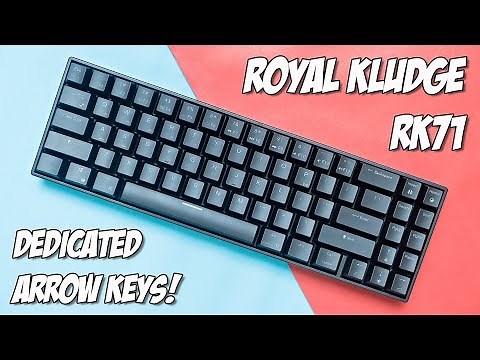 Royal Kludge RK71 Mechanical Keyboard Review - RK Blue Switch