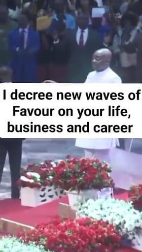 I decree new waves of Favour on your life, business and career! Bishop David Oyedepo | Prayerflow Channel