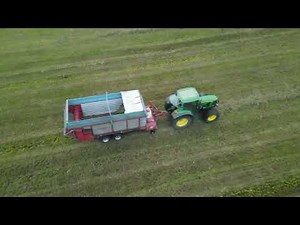 *Drohnen Aufnahmen*Grassilage 2022/John Deere 2250/John Deere 4050/John Deere 6520/Holaras/Mengele