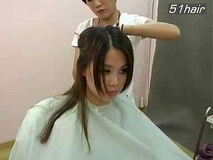 Lovely haircut for women