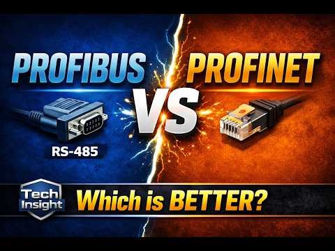 PROFIBUS vs PROFINET | Full Comparison + Individual Explanation | Industrial Communication Protocols